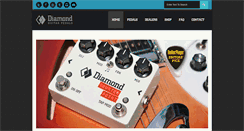 Desktop Screenshot of diamondpedals.com